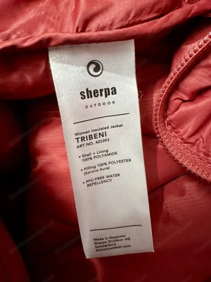 Ultramoderne Sherpa Daunenjacke - Grösse S Bild 4