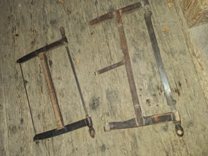 Alte Handsägen verschiedener Art  Bild 2