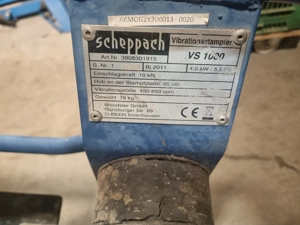 Grabenstampfer Scheppach Bild 2