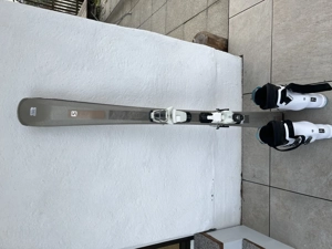 SALOMON Carving Ski Set mit Bindung und HEAD Raptor Schischuhe Bild 3