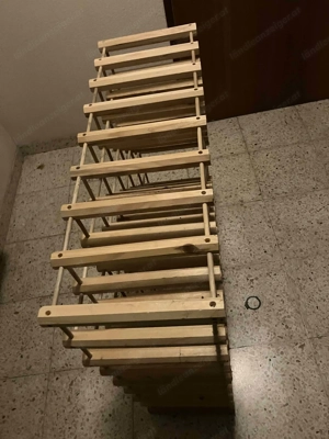 weinregal, vollholz Bild 2