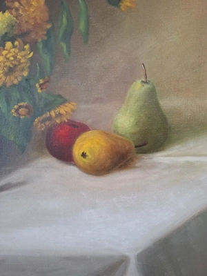 Original Ölbild auf Leinwand von Frau Irmgard Hirsch | Signiert | Datiert 1971 |  Bild 4