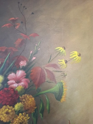 Original Ölbild auf Leinwand von Frau Irmgard Hirsch | Signiert | Datiert 1971 |  Bild 6