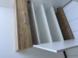 Moderne Kommode weiß & Eiche in top Zustand Bild 2