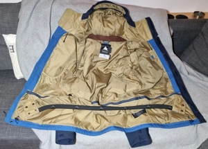 Burton Snowboardjacke Vallarta Blue Mood Indigo - M (Hardshell)  Bild 2