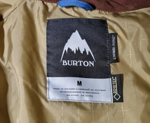 Burton Snowboardjacke Vallarta Blue Mood Indigo - M (Hardshell)  Bild 3