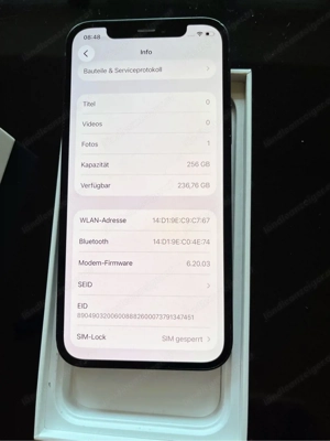 iPhone 12 256 GB Full Set Bild 5