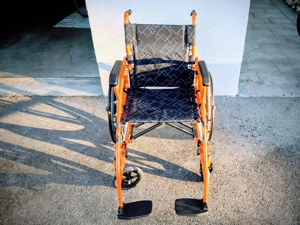 Rollstuhl faltbar leicht Bild 2