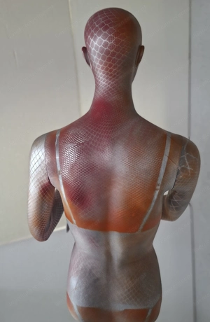 Fasnacht Deko, Schaufenster Büste, Pop Model, Damen Torso, Display Bild 4