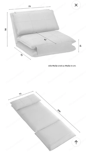 Boden Schlafsofa Bild 2