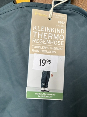 Tchibo Kinder Thermo-Regenhose Bild 2