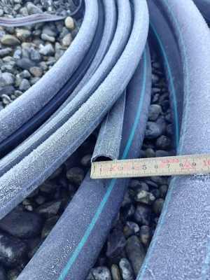 Wasser Erdschlauch 25mm