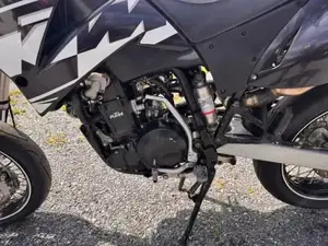 Superschöne LC4 BlackWhite Supermoto