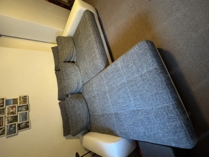 Couch mit Bettfunktion und Stauraum Bild 2