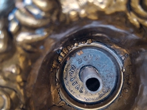 Antiker seltener Kerzenständer  Bild 4