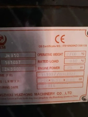 K-Lader Radlader 2,7 to