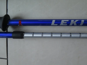 Leki Wanderstöcke, blau, verstellbar Bild 2
