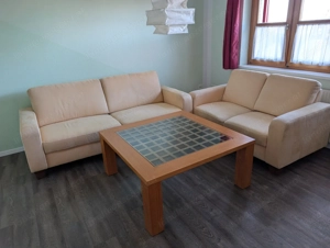 Sitzgarnitur mit Tisch gebraucht Bild 4