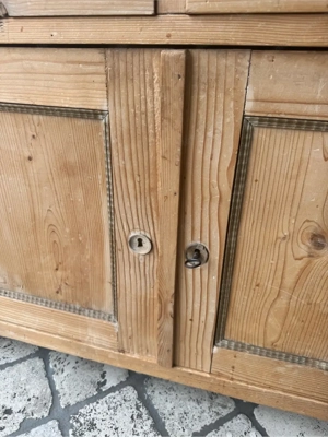 Vollholzkasten Antik Bild 3