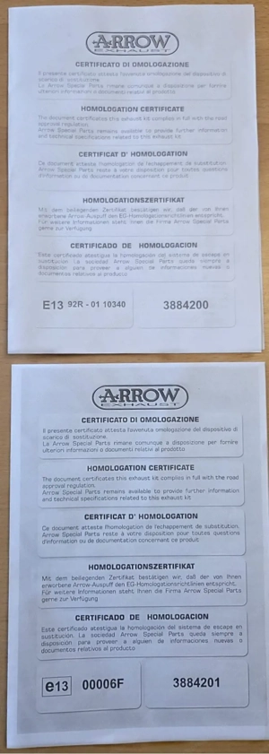 Arrow Endtopf für Husqvarna 701 Bild 5