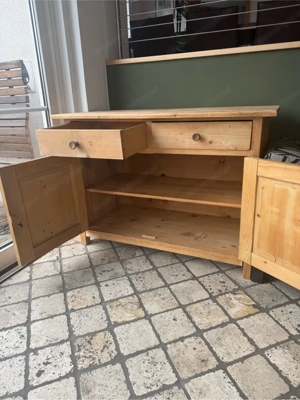 Vollholzkasten Antik Bild 2