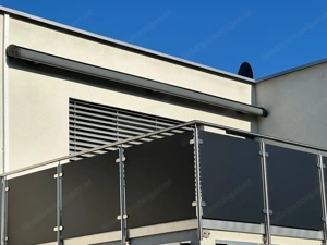 Balkongeländer aus Chromstahl Bild 2