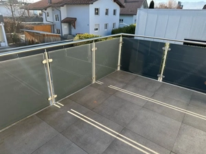 Balkongeländer aus Chromstahl Bild 5