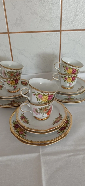 wunderschönes Winterling Kaffeegeschirr  Bild 4