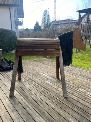 Holzpferd inkl. Zubhör von "dein-Holzpferdshop.de"