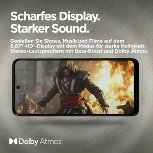 Motorola Moto E15 2 64GB Dual-SIM Nebelblau Bild 5