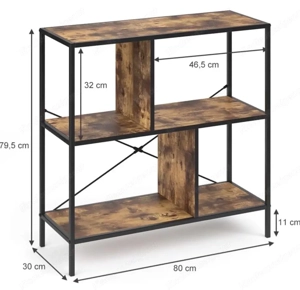 Holzregal Bücherregal Bild 3