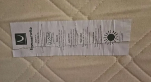 neuwertige Matraze 140x200cm Bild 2