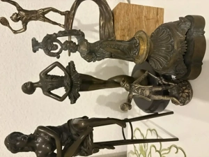 Schöne Bronze Figuren 5 Stück 