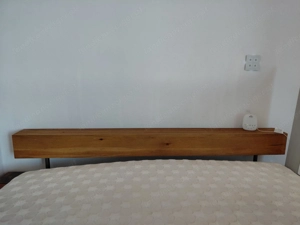 Vollholz Bett 160 x 200 cm Bild 2
