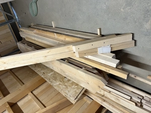 Baustiege, Bautreppe, Treppe, Stiege, Podest Bild 2