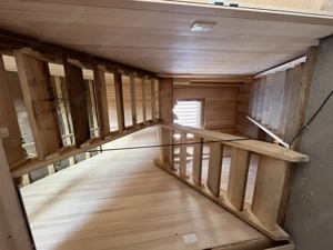 Baustiege, Bautreppe, Treppe, Stiege, Podest Bild 3