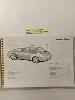 Porsche 911 Betriebsanleitung  Bild 5