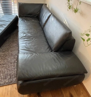 Couch Leder Polstergruppe Bild 5