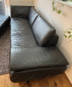 Couch Leder Polstergruppe Bild 3