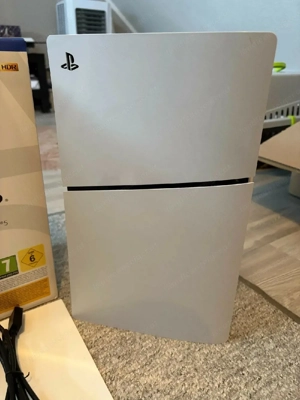 PlayStation 5 Slim Disc Edition 1TB mit Controller, OVP Bild 4