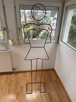 Kleiderständer stummer Diener Damendiener aus Metall rostfrei WIE NEU