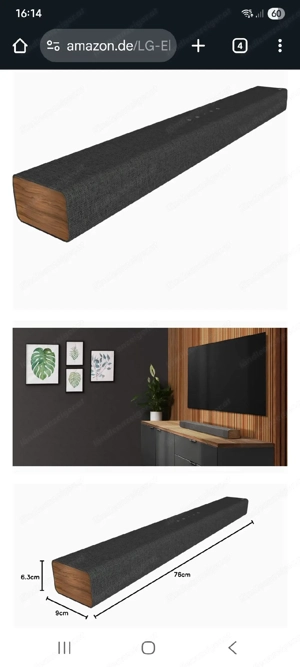 LG Sound Bar neu zu verkaufen  Bild 4