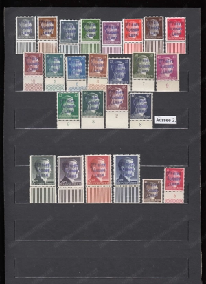 10 Briefmarken Sätze Österreich Privatausgaben mit Aufdruck Postfrisch ab 25 . Bild 2