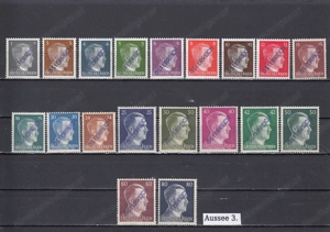 10 Briefmarken Sätze Österreich Privatausgaben mit Aufdruck Postfrisch ab 25 . Bild 3