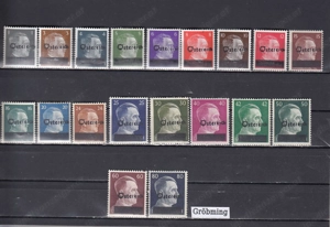 10 Briefmarken Sätze Österreich Privatausgaben mit Aufdruck Postfrisch ab 25.- Bild 3