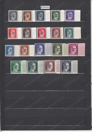 10 Briefmarken Sätze Österreich Privatausgaben mit Aufdruck Postfrisch ab 25.- Bild 8