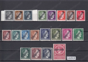 10 Briefmarken Sätze Österreich Privatausgaben mit Aufdruck Postfrisch ab 25.- Bild 9