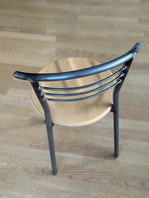 Holz-Metall Sessel - 2 Stück Bild 4