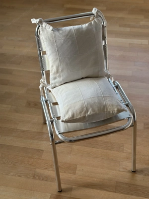 Alusessel mit Sitz- und Rückenpolster, 2 Stück Bild 5