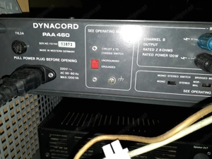 Stereo-Endstufe PA - Dynacord PAA 460 (Made in Germany) Bild 2